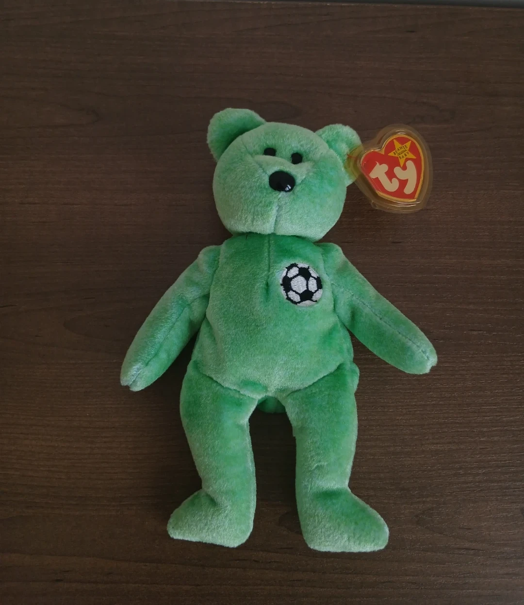 Ty Beanie Baby " Kicks" the Bear - photo 2