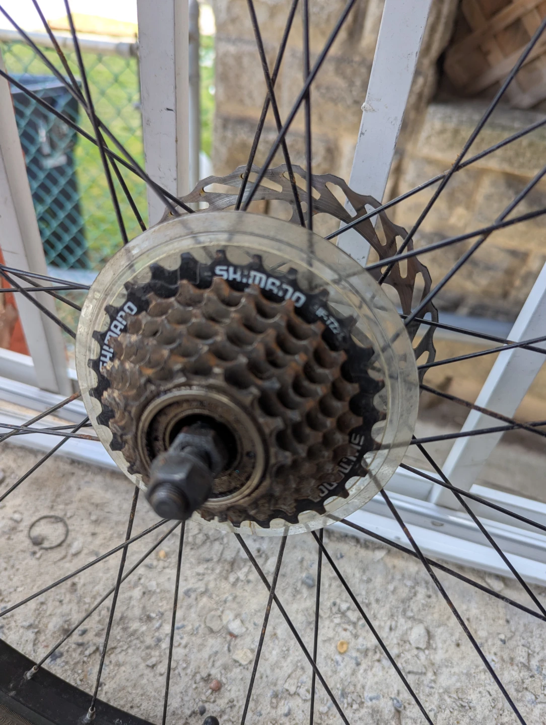 26" Mountain Bike Wheelset with Tires & Disc Rotors - photo 4