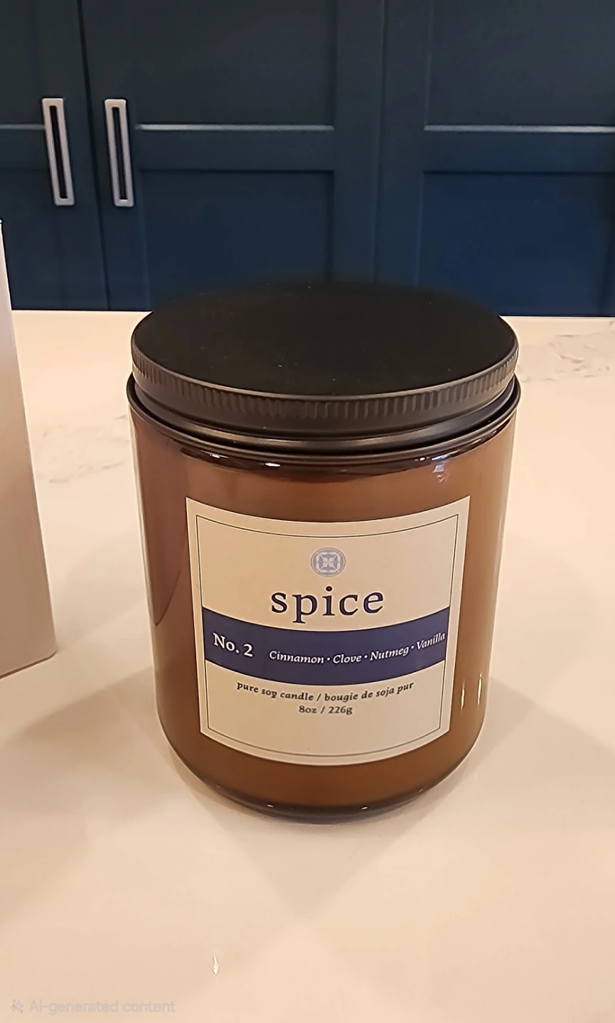 Spice Scented Candle 8oz - photo 2