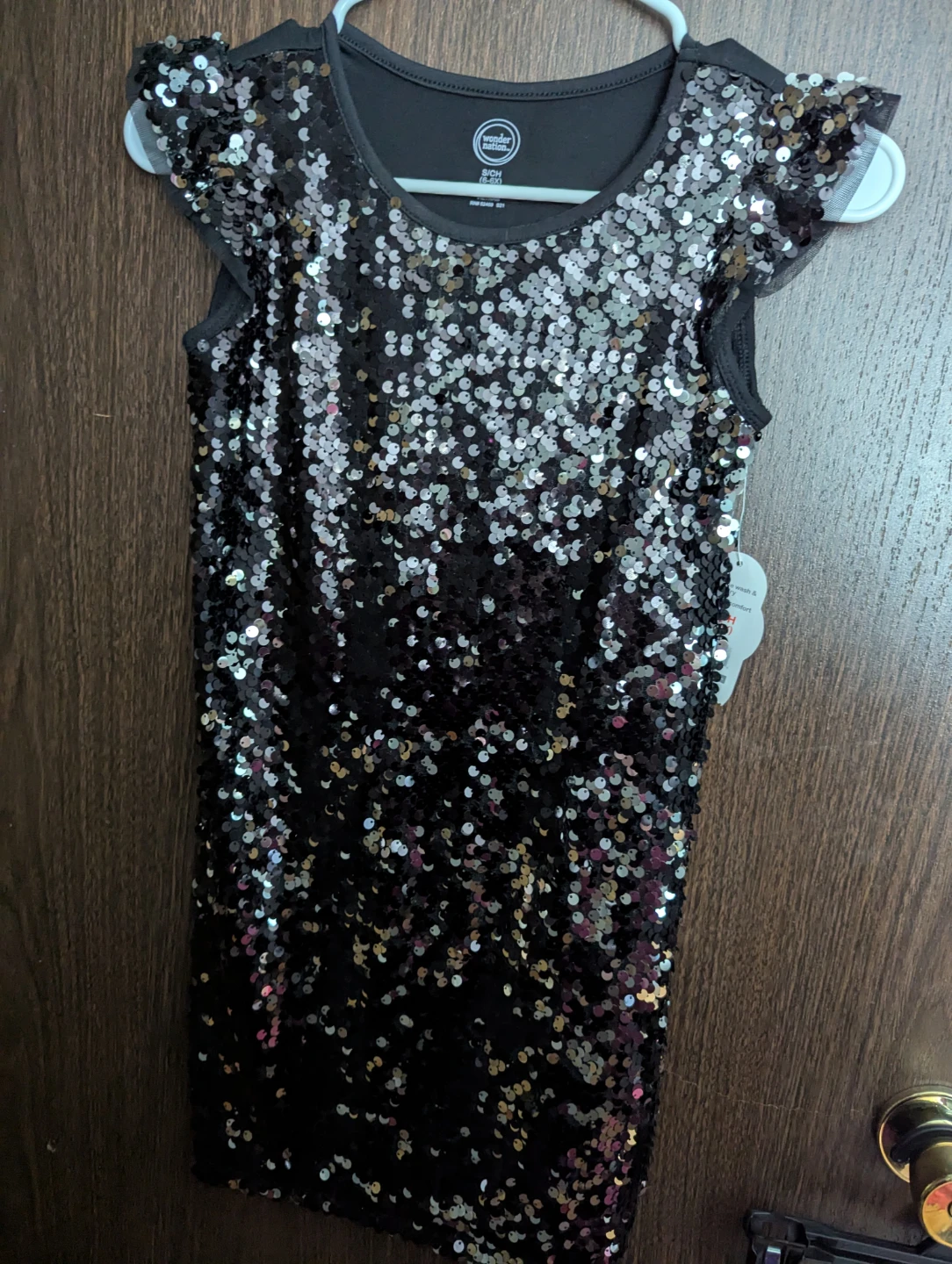 Girls Sequin Dress S/CH (6-6X)