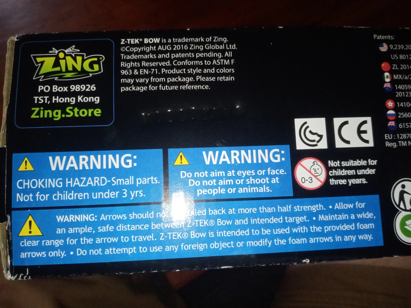 Zing Air Storm Z-Tek Bow with 4 ZARTZ Arrows - photo 5