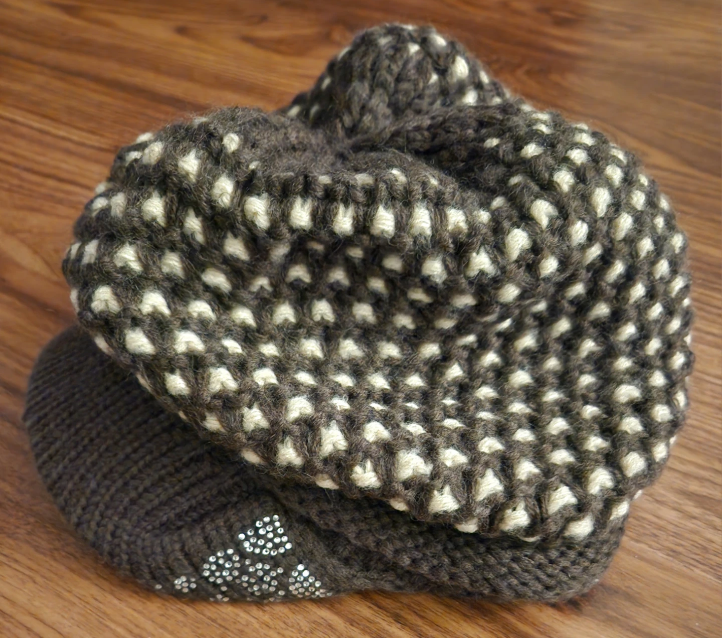 ⚽️ Brown Knit Beanie - photo 2