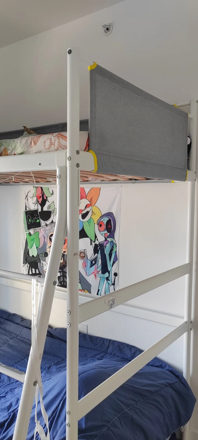 IKEA White Loft Bed Frame - photo 2