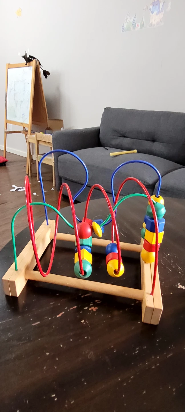 Wooden Bead Maze Toy
