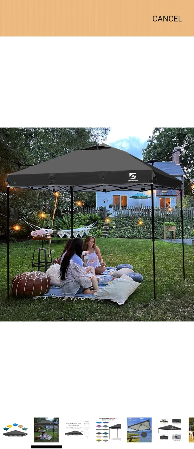 ABCCANOPY 10x10 Pop-Up Canopy Tent Replacement Canopy Top - photo 4