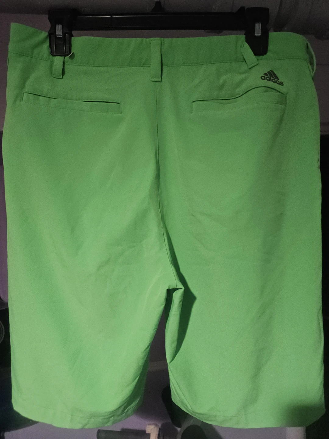 Adidas Golf Shorts - Bright Green - Size 32 - photo 2
