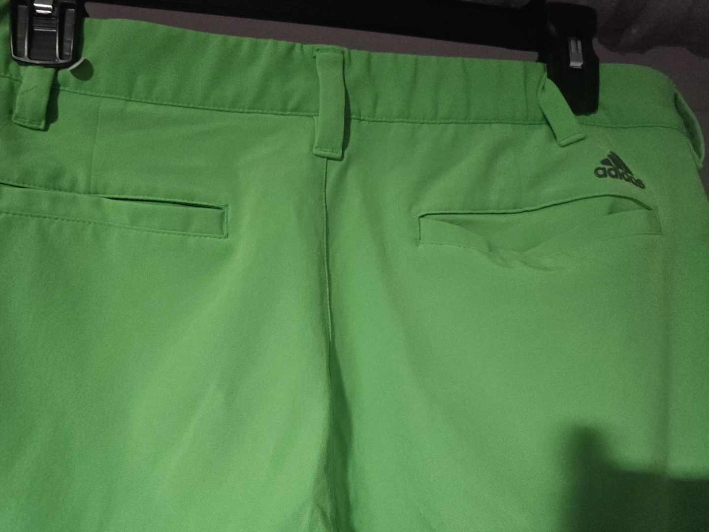 Adidas Golf Shorts - Bright Green - Size 32 - photo 3