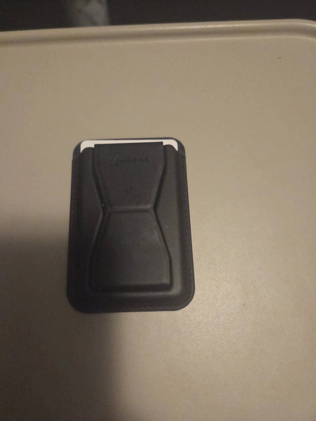 KUBOTA Black Phone Card Holder Wallet