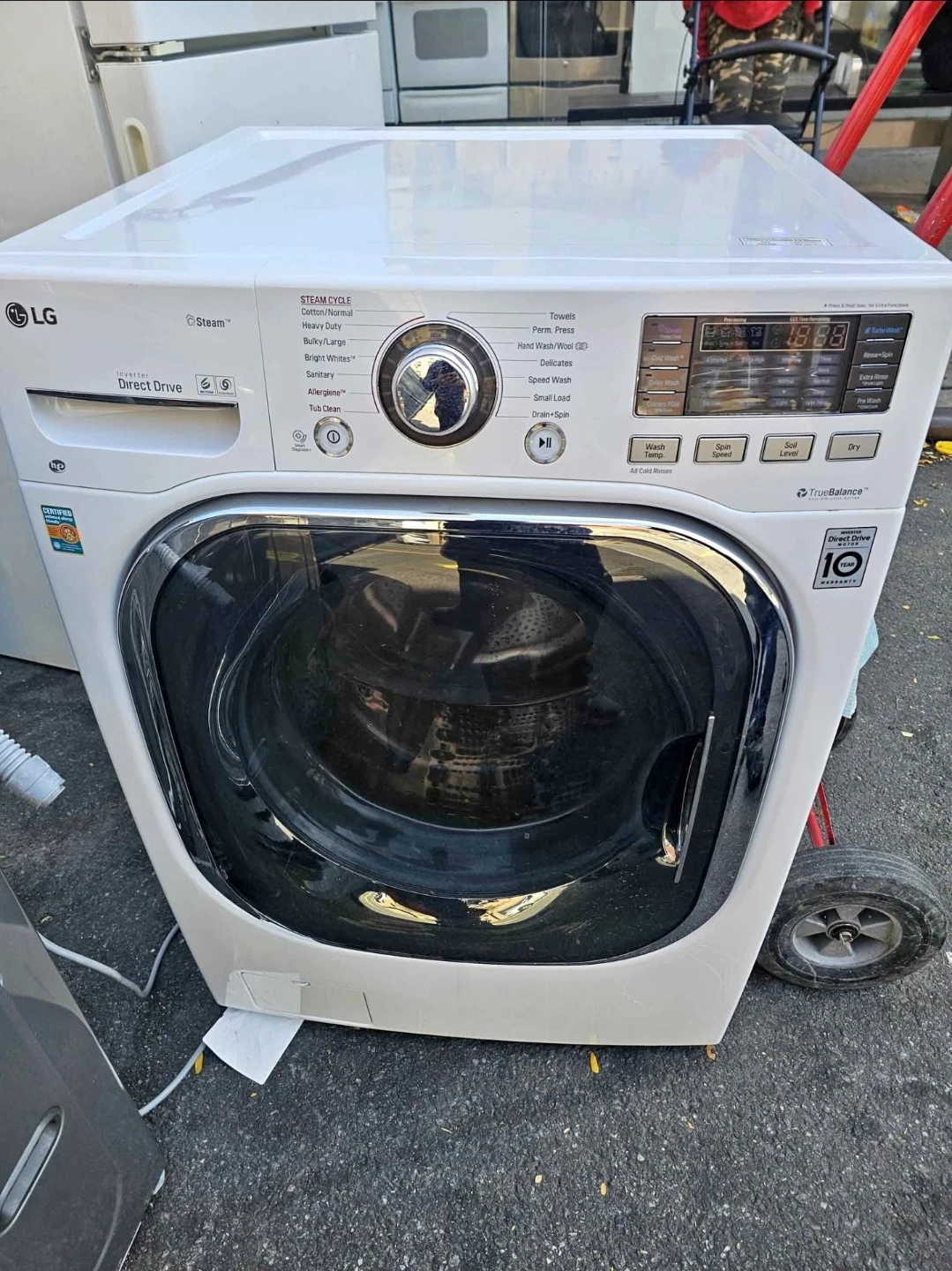 Lg full size washer and dryer all in one machine