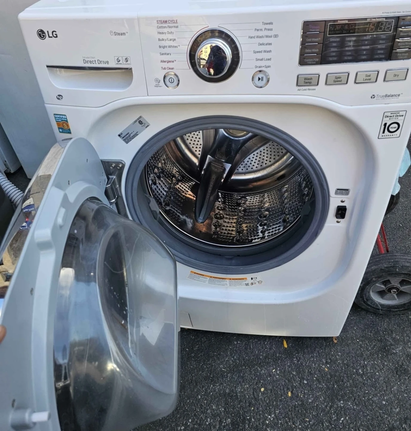 Lg full size washer and dryer all in one machine - photo 2