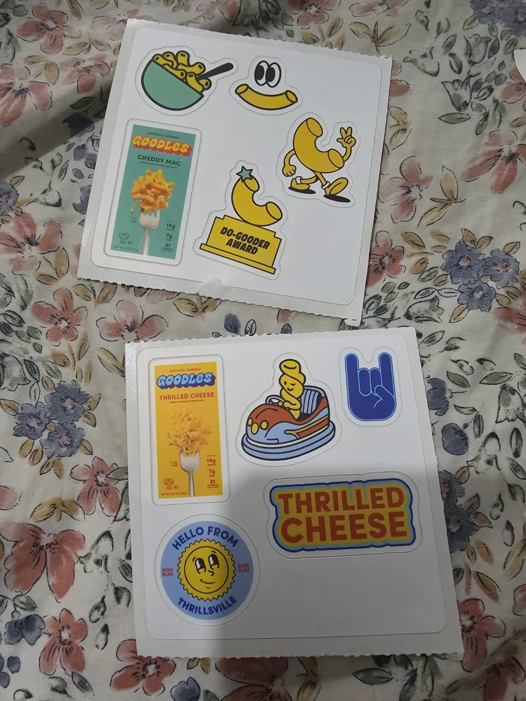 Goodles Mac & Cheese Stickers ⚽️ - photo 2