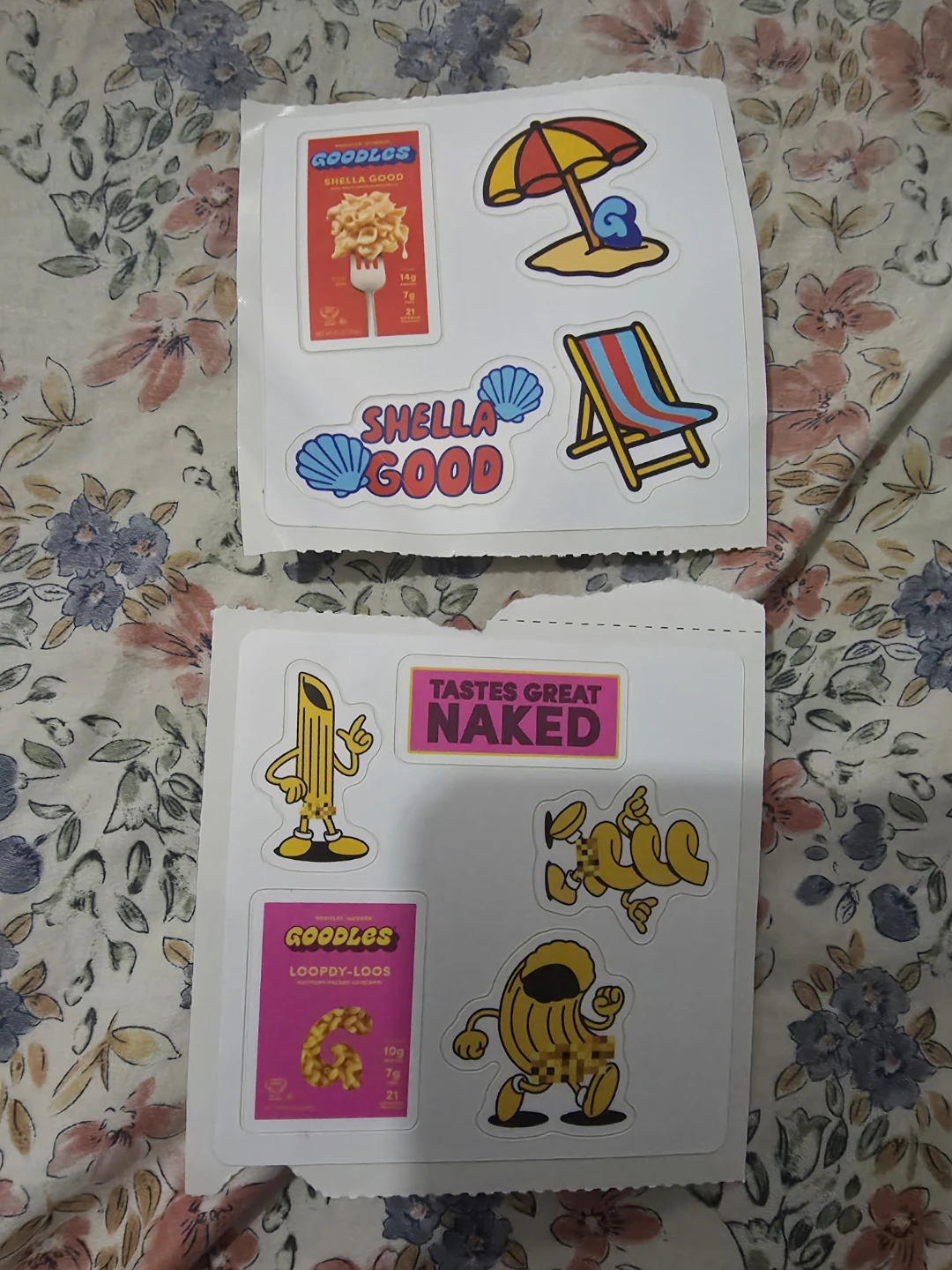 Goodles Mac & Cheese Stickers ⚽️ - photo 3