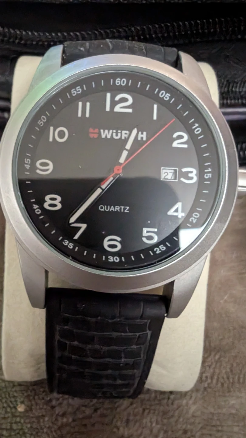 Wurth Quartz Watch with Date
