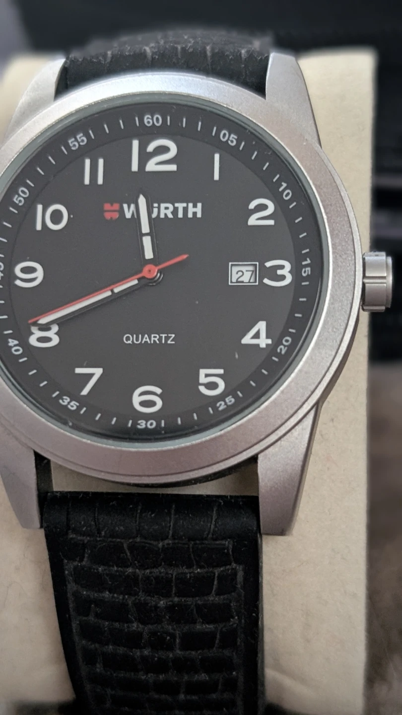 Wurth Quartz Watch with Date - photo 3