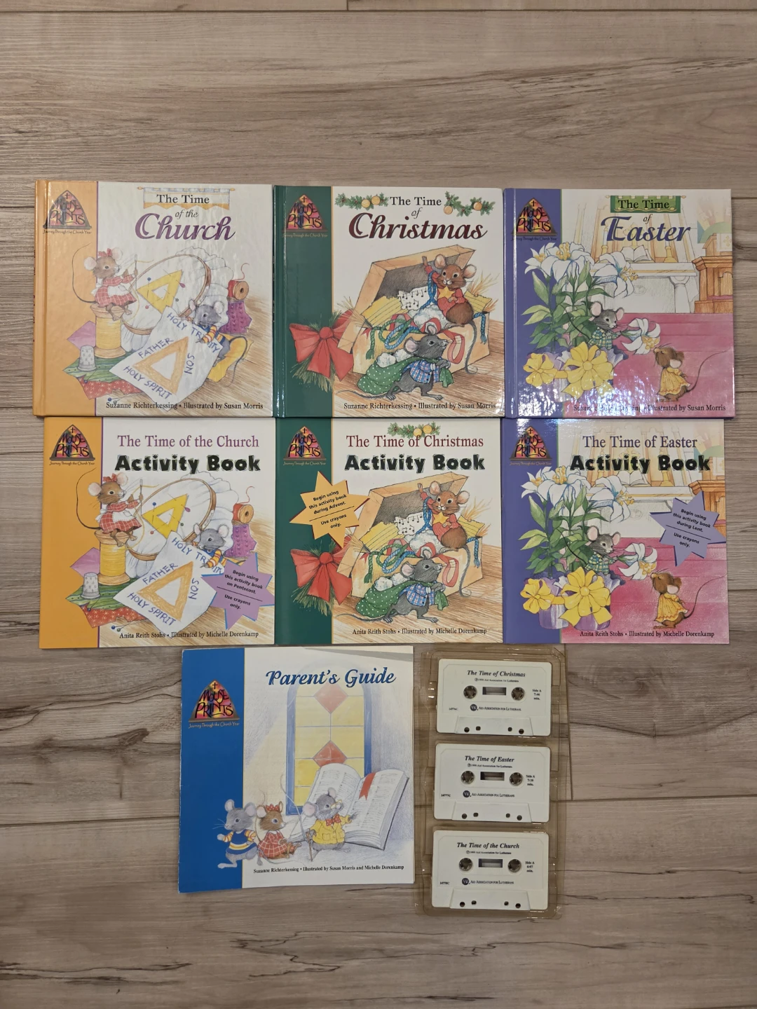 Mouse Prints Journey Through the Church Activity Books & Tapes
