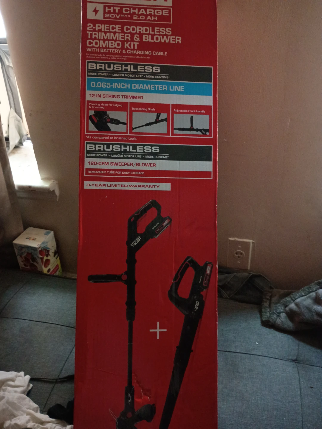 Hyper tough 2 piece combo with battery - photo 3