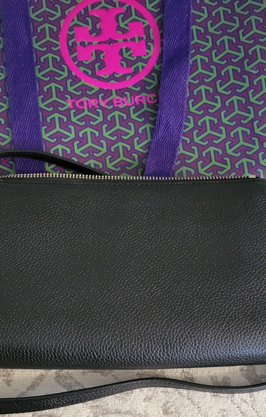 Tory Burch Black Leather Crossbody Bag - photo 3