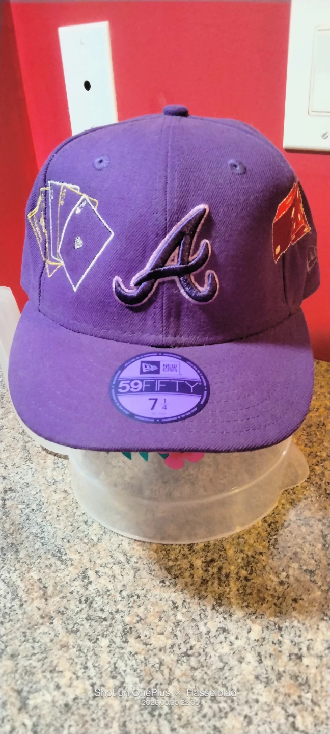 New Era 59FIFTY Purple Fitted Hat