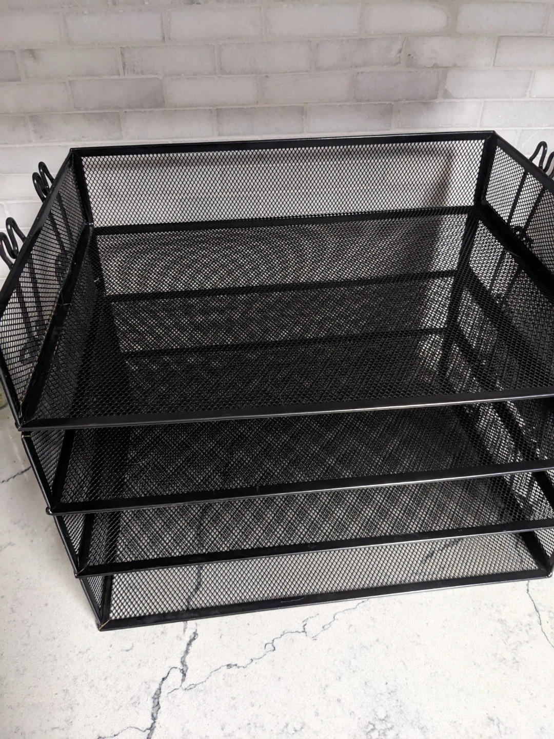 Stackable office paper organizer - photo 2