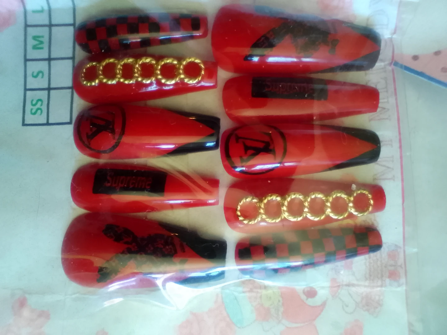 Designer Inspired Press-On Nails