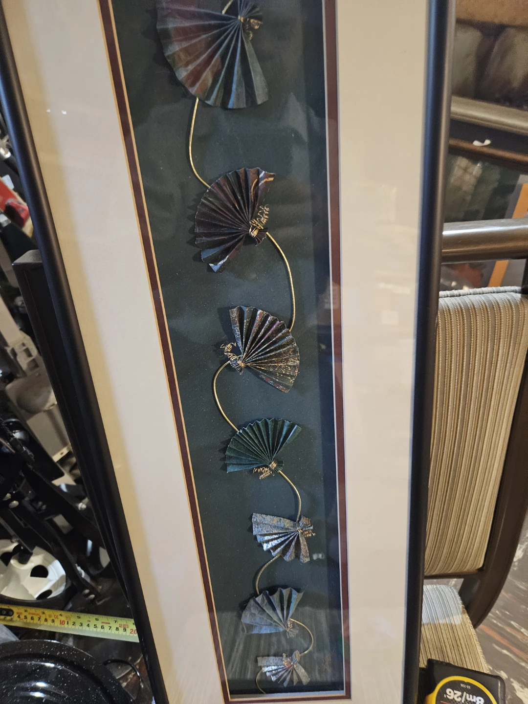 Framed Fan Wall Art - photo 3