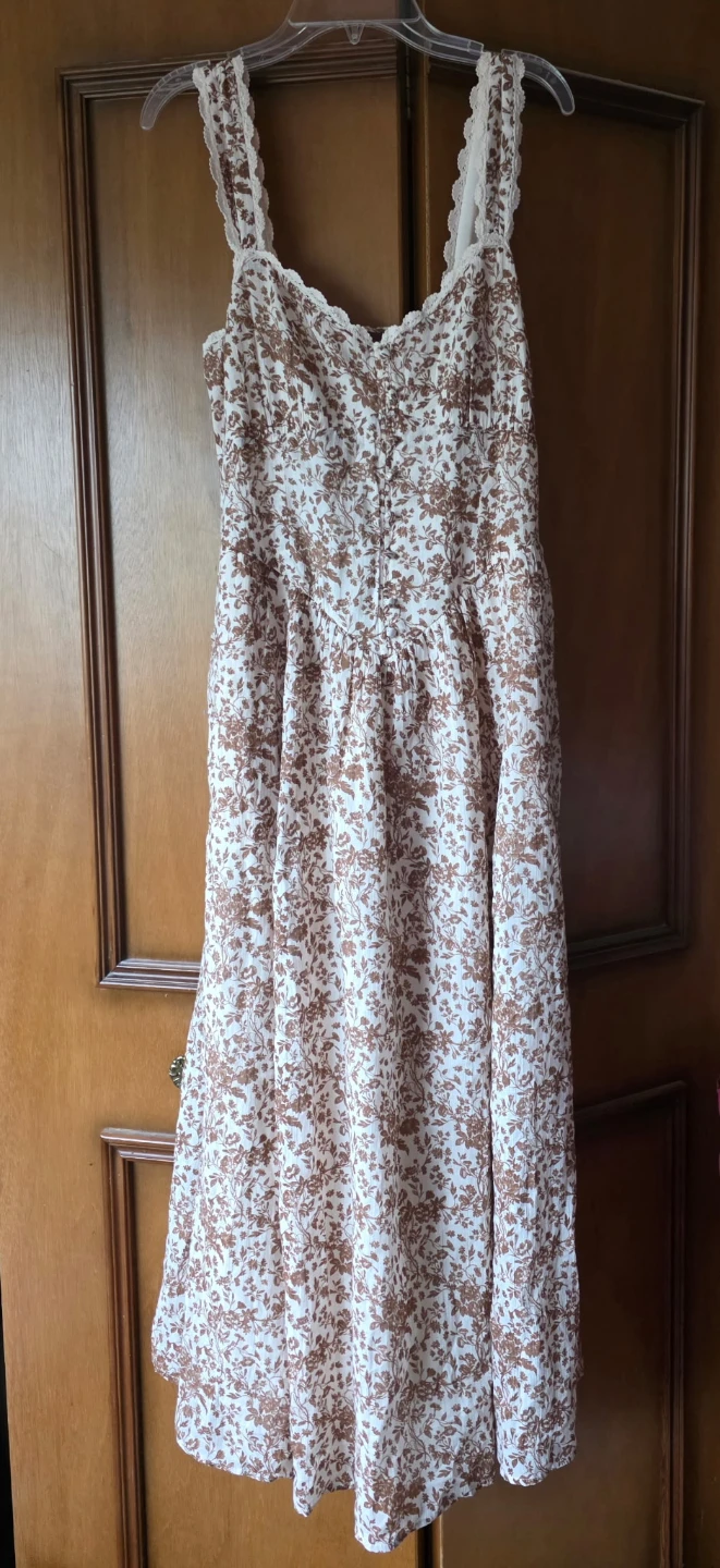 American Eagle Floral Print Maxi Dress