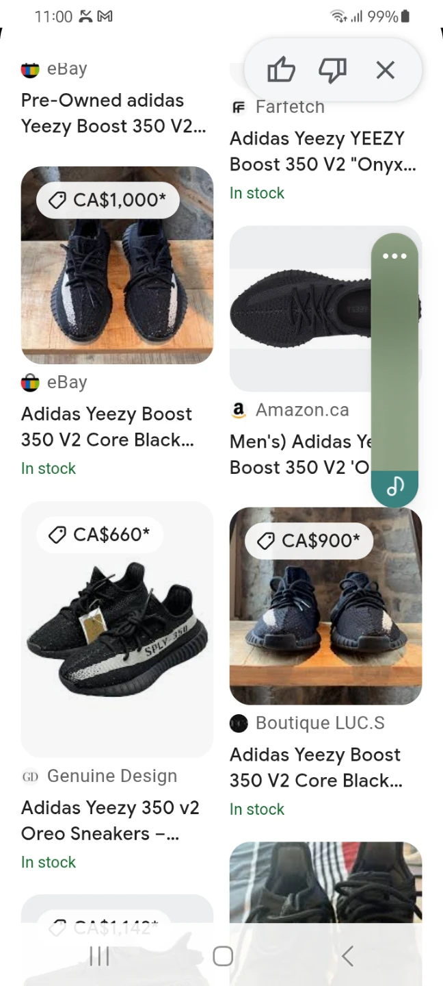 Adidas Yeezy Boost 350 V2 "Core Black" - photo 2