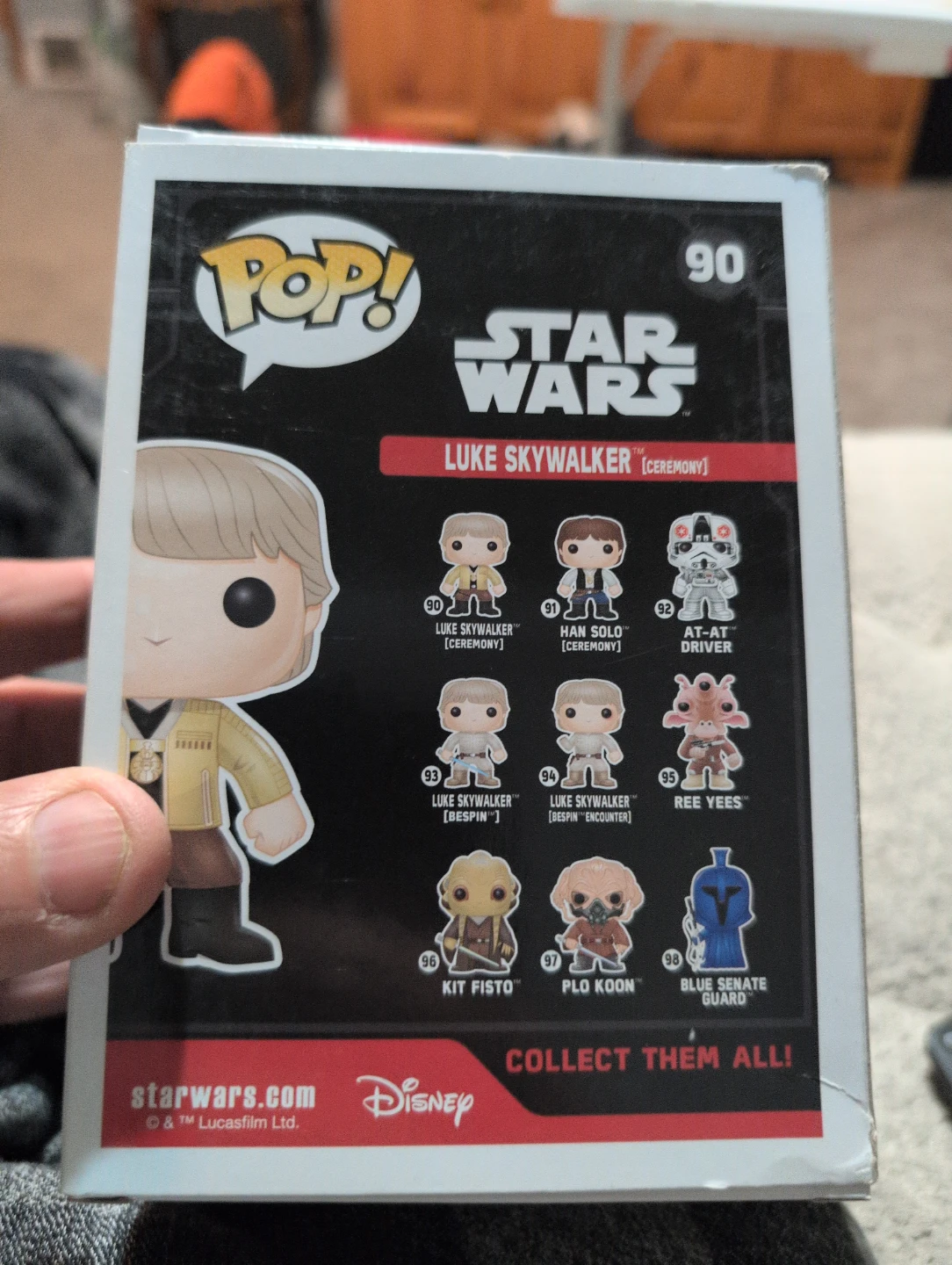 Funko Pop! Star Wars Luke Skywalker (Ceremony) Galactic - photo 2