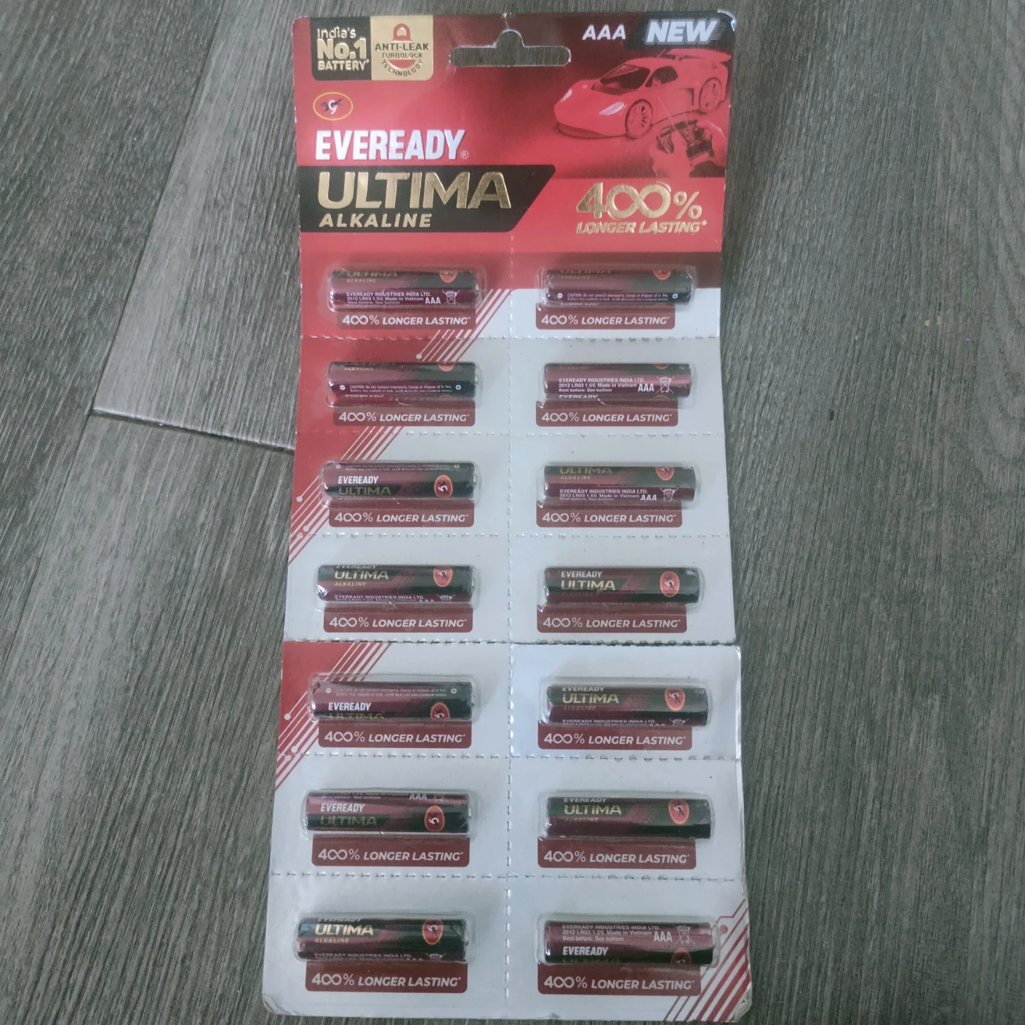 Brand new Eveready Ultima Alkaline AAA  & AA batteries - photo 2