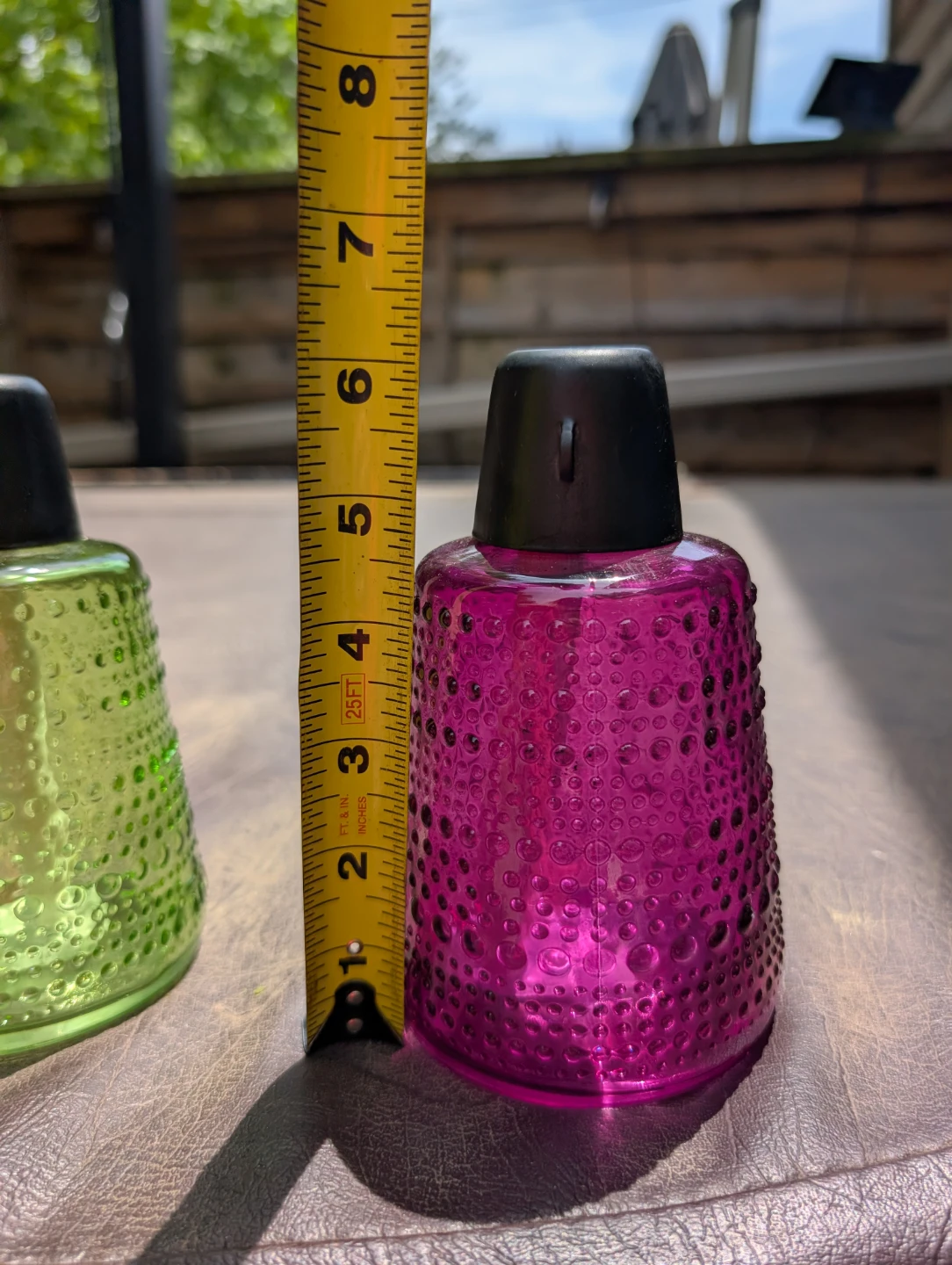 Set of 3 Glass Oil Lamps - photo 2