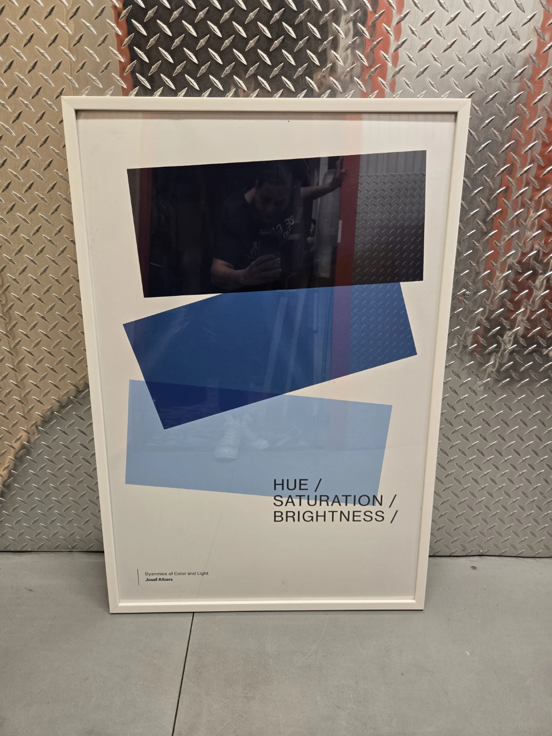 Josef Albers Hue Saturation Brightness Art Poster