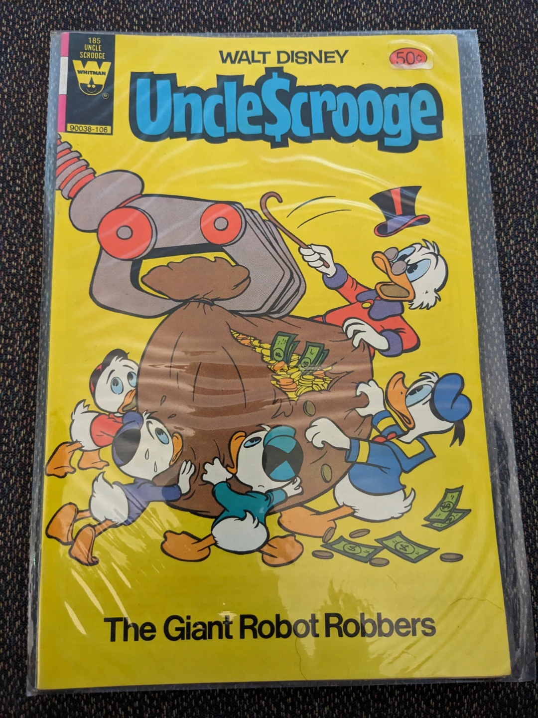 Uncle Scrooge Comic Book #185