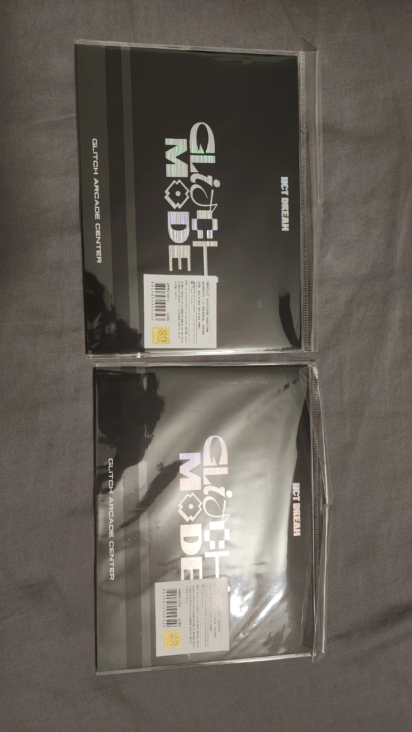 NCT DREAM Glitch Mode postcards & hologram film kpop wts - photo 4