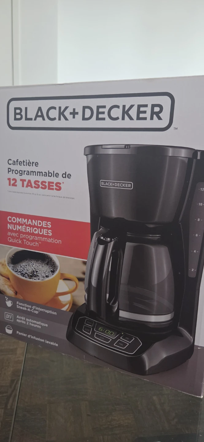 Black + Decker Coffee Maker 12 Glasses
