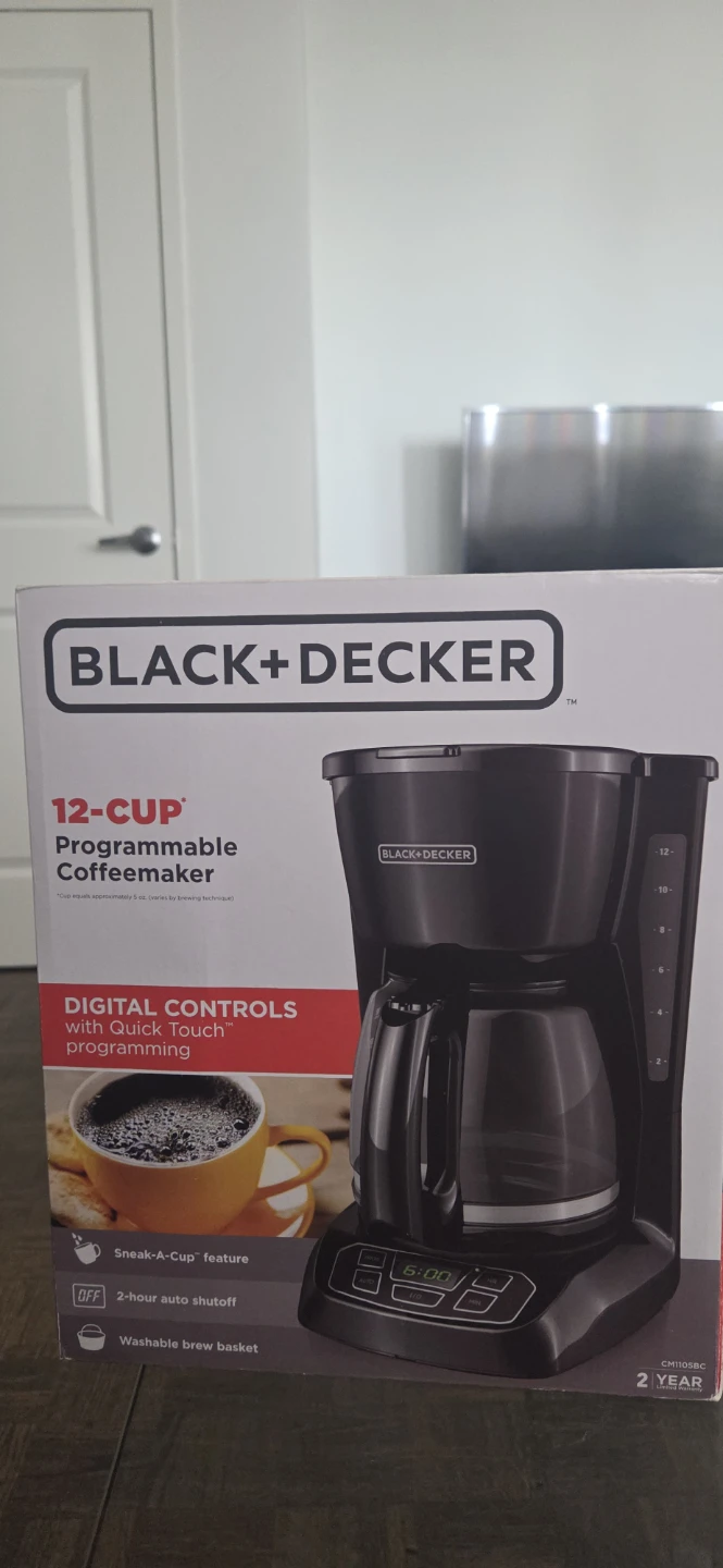 Black + Decker Coffee Maker 12 Glasses - photo 3