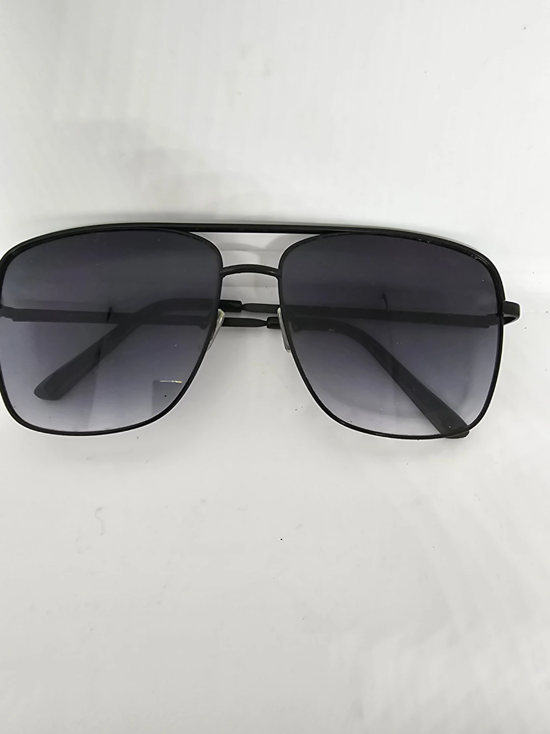 Black aviator sunglasses