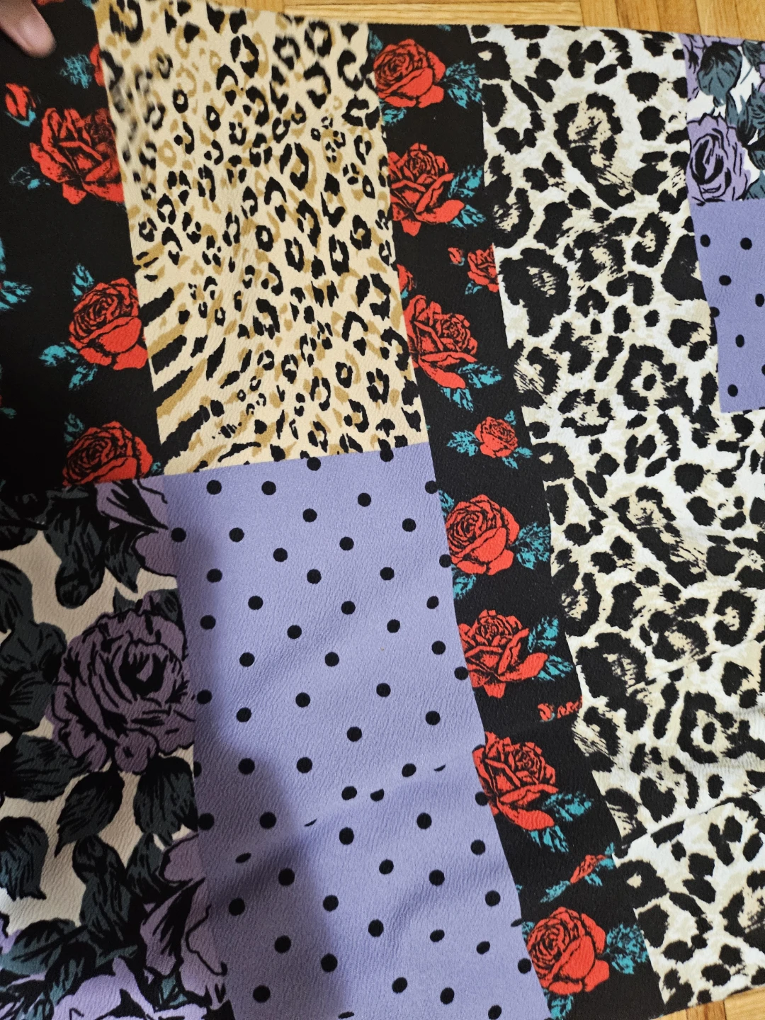 SHEIN Patchwork Maxi Dress - photo 2