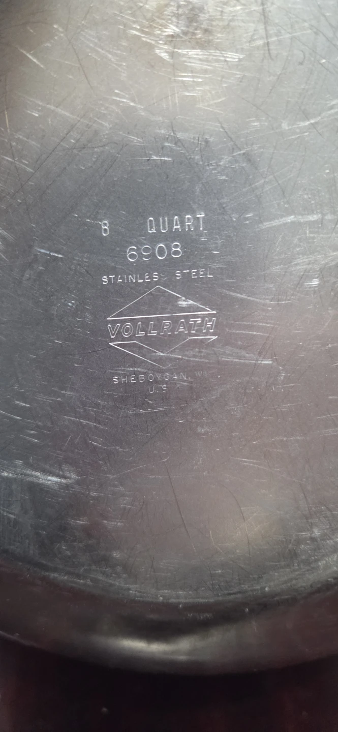 Vollrath Stainless Steel Mixing Bowl 8 Quart - photo 2
