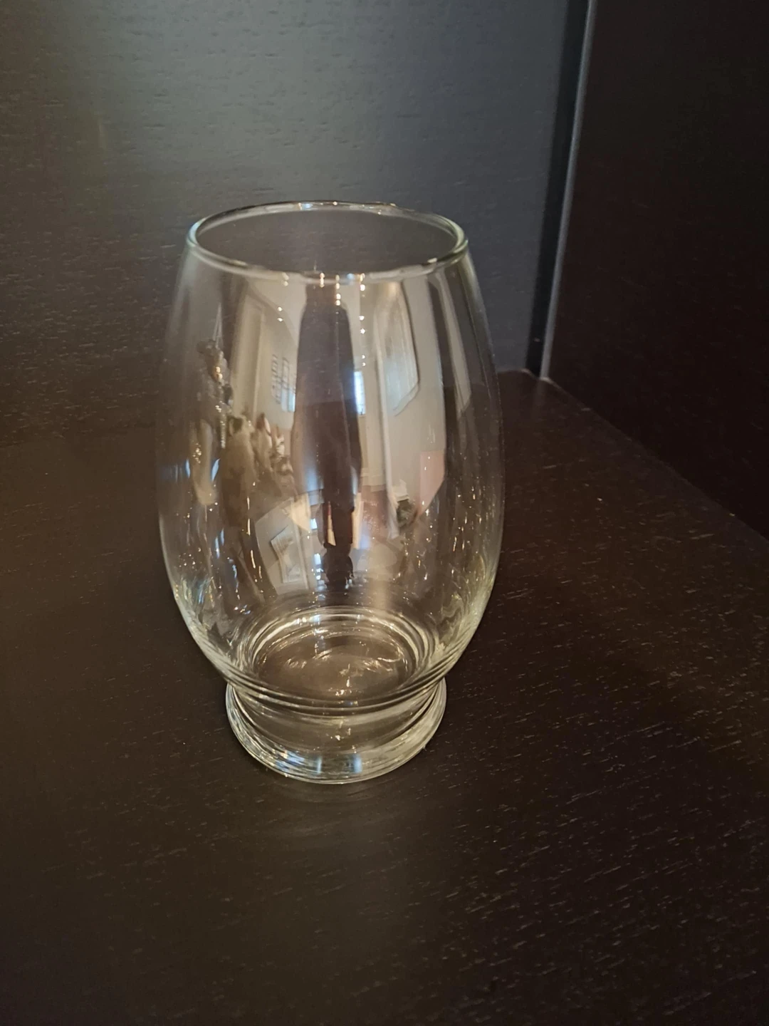 10 Clear Glass Vases