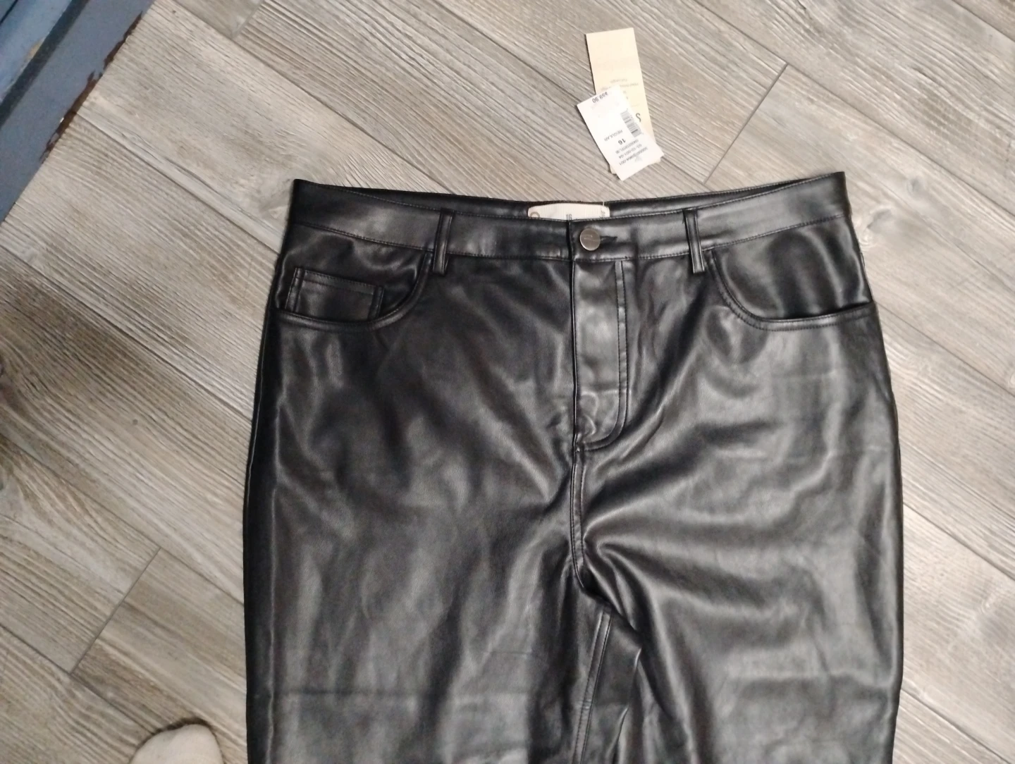 Fabletics Vegan Leather Pants - photo 2