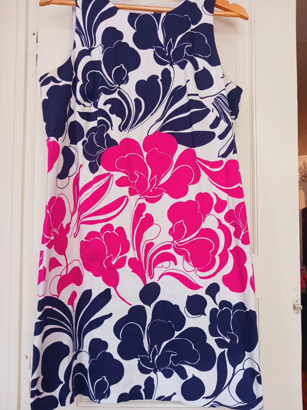Maggy London Floral Cotton Dress US 14 - photo 3