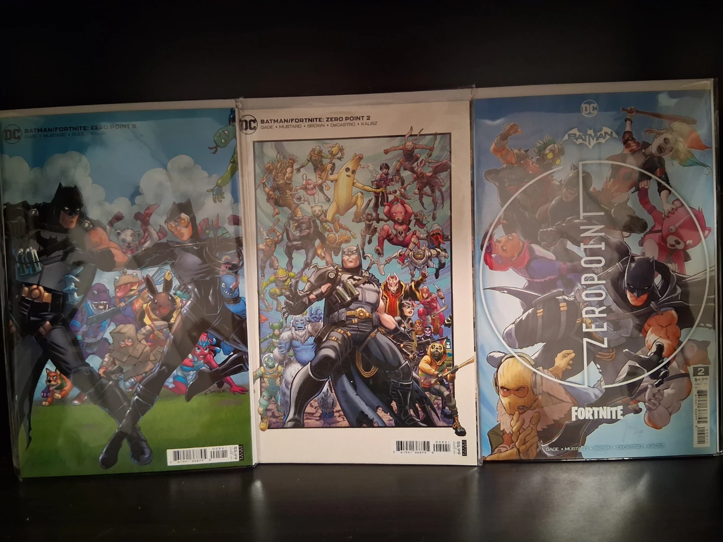 Batman/Fortnite: Zero Point Comics ($5 each)