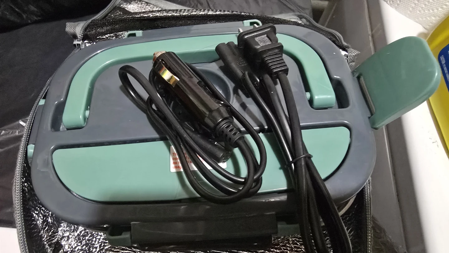 Electric Lunch Box with Stainless Steel Container - photo 3