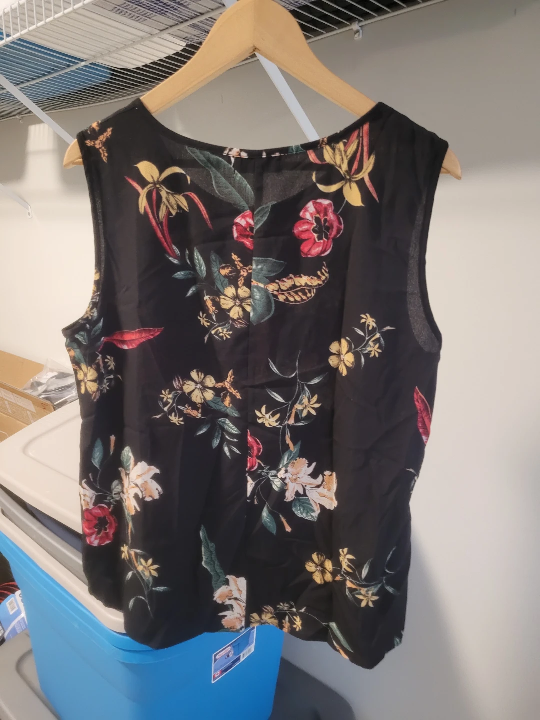 TEMT Floral Sleeveless Blouse - Size 14 - photo 3
