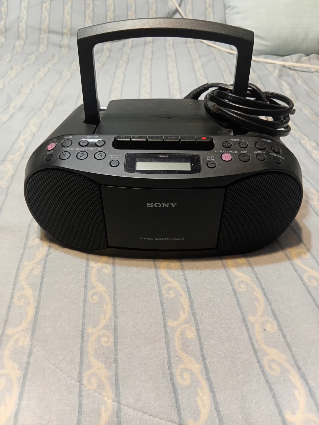 Sony CD Radio Cassette-Corder CFD-S79 - photo 2