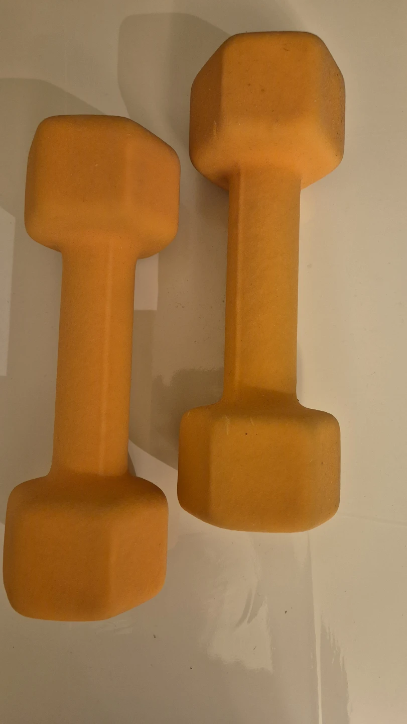 Orange Dumbbells (Pair) - photo 2