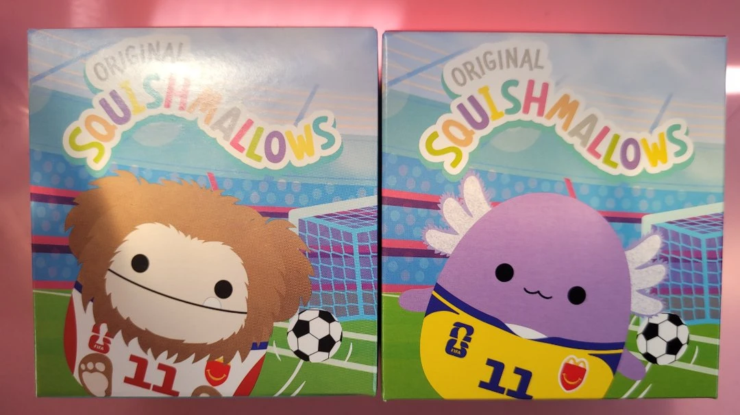 2 fifa mcdonalds squishamllows bnib ⚽️