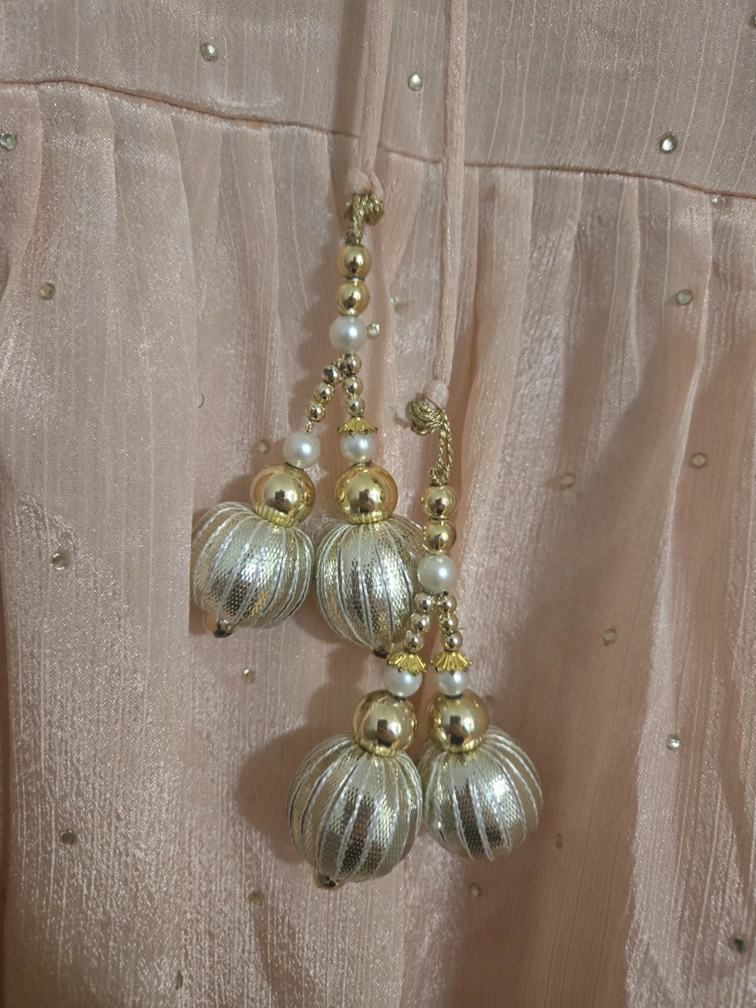 Pink Embellished Kurti for special occasion Size 44 - photo 5