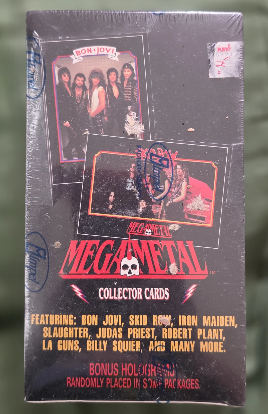 Mega Metal Collector Cards Box