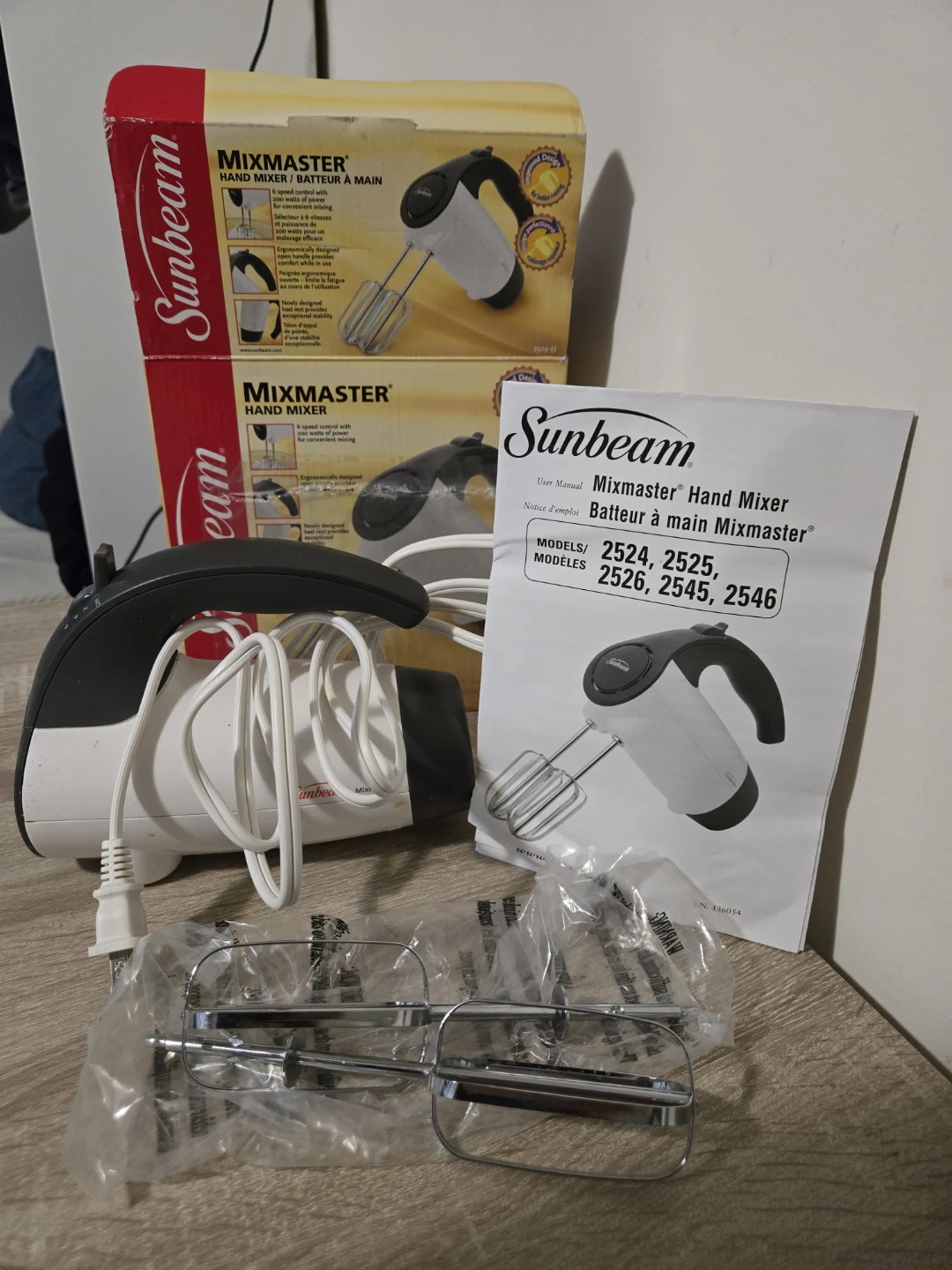 Sunbeam Mixmaster 6-Speed Hand Mixer ⚽ - photo 3